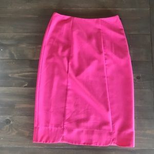 DownEast bright pink skirt